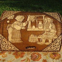 Хлебница берестяная