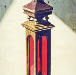 Цапля. фонарь лестничный.