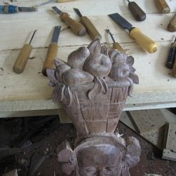 Накладки резные для шкафа