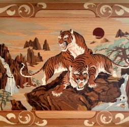 Картина с тиграми