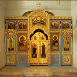 Иконостас резной позолоченный  арт. 016М1_001