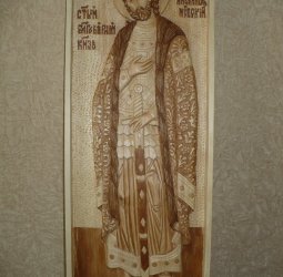  Икона Святой благоверный Александр Невский