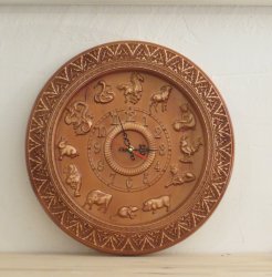 Часы для дома настенные Восточный гороскоп