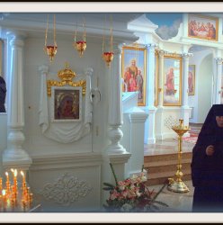 резьба на иконостас Тервенический ж монастырь