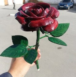 Резная роза