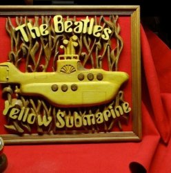 Панно The Beatles. Yellow Submarine