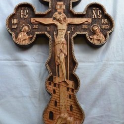 Крест Византия резной