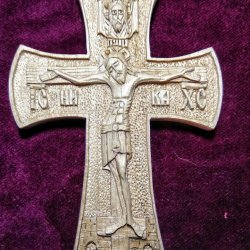 Крест протоиерейский наперсный резной