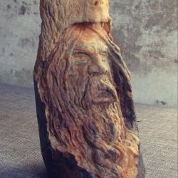 Викинг в шкуре медведя