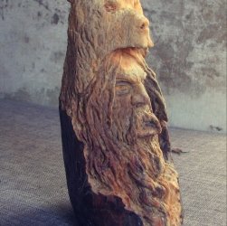 Викинг в шкуре медведя