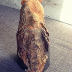 Викинг в шкуре медведя