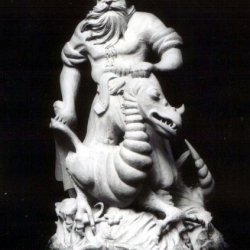 Скульптура Кожемяка со змеем