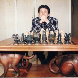 Шахматный набор «Животный мир Индии» со столом