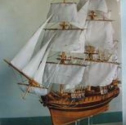 Линейный корабль первого ранга Royal Willem. Модель фирмы Euromodel. Часть 4