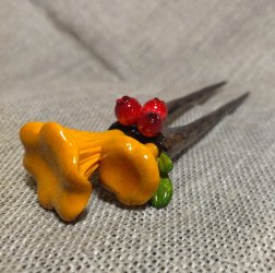 Шпилька с грибами 