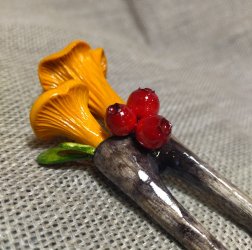 Шпилька с грибами 